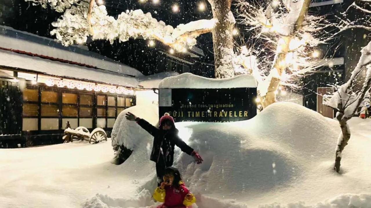 Fuji Time Traveler Villa ฟูจิคาวากุจิโกะ ภายนอก รูปภาพ