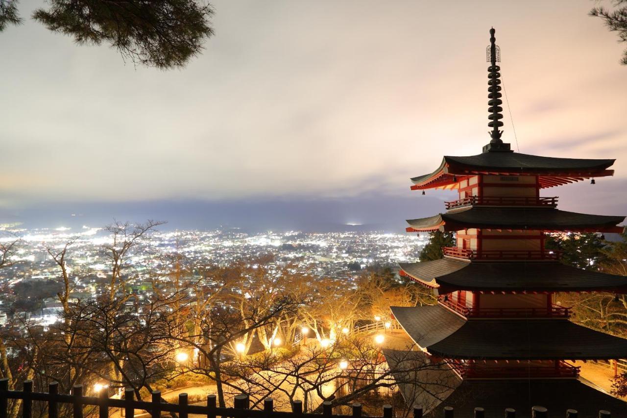 Fuji Time Traveler Villa ฟูจิคาวากุจิโกะ ภายนอก รูปภาพ